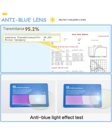 360 TR90 Computer Glasses for Kids | Blue Light Protection & UV Shielding for Girls - Buy Online on SooperMarket.com