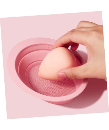 WOFASHPURET 1 Set Makeup Brush Cleaning Silicone Brush Cleaner Portable Hanging Rack for Clothes Makeuo Laundry Racks for Drying Clothes Foldable Makeup Puff Beauty Egg Fabric Makeup Egg - Buy Online on SooperMarket.com