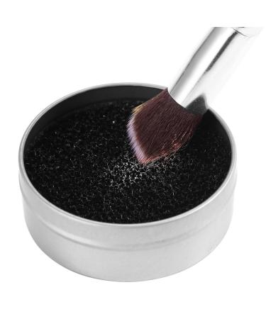 Makeup Brushes Clean Box Soft and Reusable Dry Sponge for Brushes Fast Cleaning Color Changing