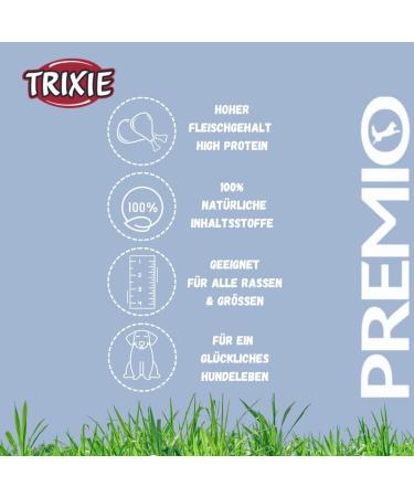 Trixie Hundeleckerli Premio Chicken Filets 1kg - Gluten-Free Grain-Free Dog Treats for Training & Rewards - Buy Online on SooperMarket.com
