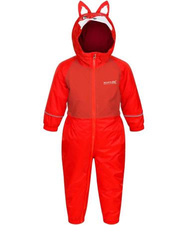 Regatta Children's Mudplay III Waterproof Insulated All-in-one Suit - 6-12 Months, Nautical Blue - Buy Online on SooperMarket.com