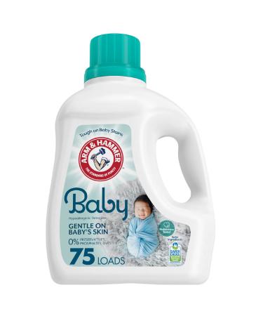 ARM & HAMMER Baby, 75 Loads Liquid Laundry Detergent, 118.1 Fl oz