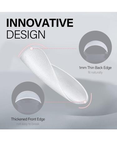AICLSA Ultra Short Oval Nail Tips - 240 PCS Full Cover Matte Soft Gel False Nails - DIY Press On Nails - 15 Sizes - Buy Online on SooperMarket.com