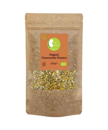Organic Chamomile Flowers - Certified Organic - by Busy Beans Organic (250g)