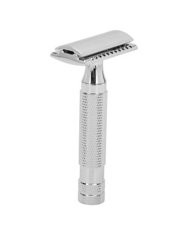Safety Beard Trimmer Handle with Double Edges Manual Beard Trimmer for Men