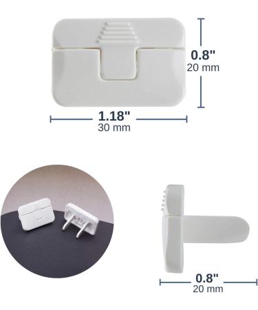 Bates- Outlet Covers  15 Pack  2 Prong Outlet Covers  Baby Proof Outlet Covers  Plug Covers for Electrical Outlets  Outlet Plug Covers  Plug Covers  Baby Outlet Covers  Child Safety Outlet Covers - Buy Online on SooperMarket.com