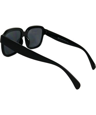 Stylish Retro Mini Glasses - Prescription Sunglasses with XL Lenses Thick Frames & Free Case for Women - 2.5 Diopters - Buy Online on SooperMarket.com