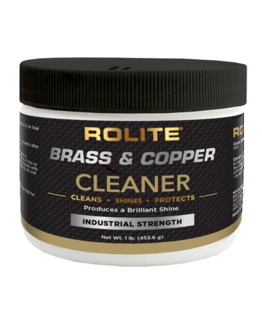 Rolite RBCC1# Brass & Copper Cleaner Instant Cleaning & Tarnish Removal 1 lb