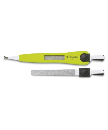 3 Claveles 12384 Cuts Cuticle Scissors with Lima Stainless Steel 12.5 cm