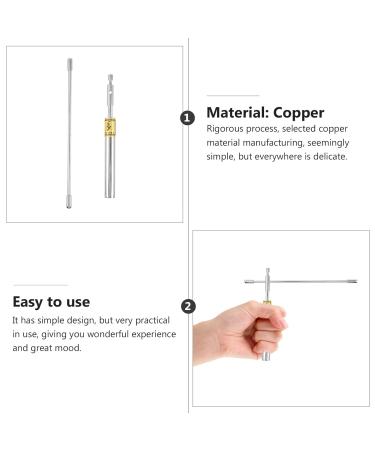Baluue Copper Water Dowsing Rod 1 Set Ruler Water Dowsing P_b0b19z89q8 Feng Shui Detection Tool Portable Detection Rod - Buy Online on SooperMarket.com