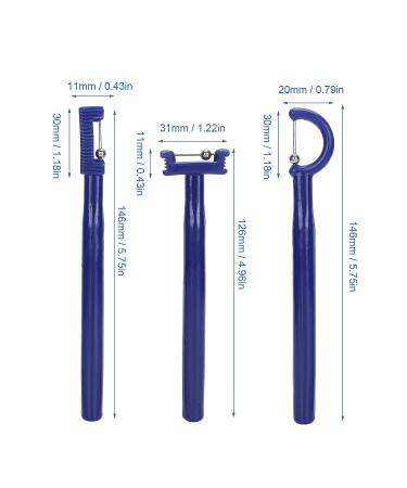 3pcs Tongue Tip Exercise Tool Set - Oral Muscle Training for Lateralization and Lifting - Buy Online on SooperMarket.com