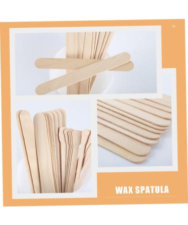 Fomiyes 400 pc Waxed Wooden Sticks for Kids - Tinkering Tools & Wax Applicators for Hair Removal | Multi-Purpose Wood Wax Spatula Accessories - Buy Online on SooperMarket.com
