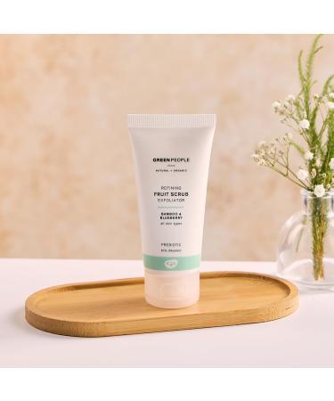 Buy GREEN PEOPLE Fruit Scrub 50 ML - Natural Exfoliating Scrub for Glowing Skin | International Shipping - Buy Online on SooperMarket.com