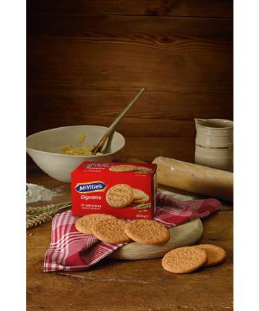 Buy McVitie's Digestives 12 x 250g | Authentic Crispy British Cookies - Incomparably Delicious Biscuits - Traditional Recipe - Buy Online on SooperMarket.com