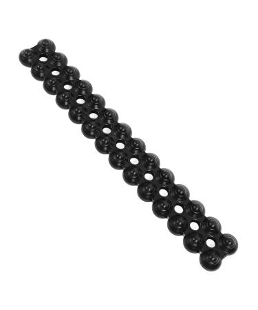 Pilates Back Stretcher Relax Device Massager Black Flexible for Caterpillar Muscle Back Braces