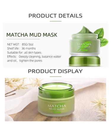 Buy Face Nutrition Matcha Mud Facial Cleanser - Anti-Acne Deep Cleansing & Moisturizing Mask | International Shipping - Buy Online on SooperMarket.com