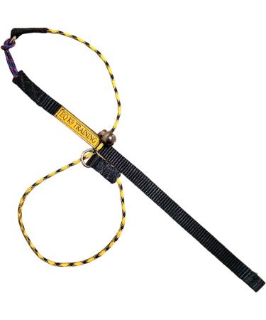Handmade 4mm EQ K9 Slip Collar for Dog Training - Chrome Limiter, Strap Handle - L (56cm) - Buy Online on SooperMarket.com