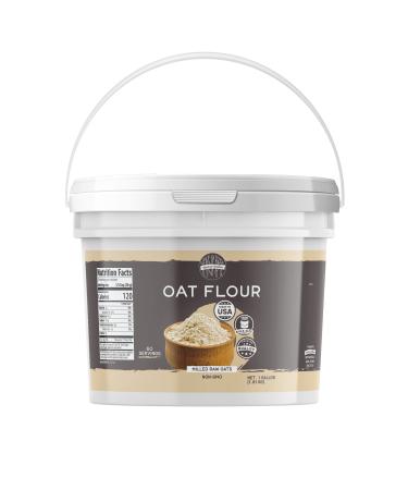 Birch & Meadow 1 Gallon of Oat Flour, Non-GMO, Ready to Make