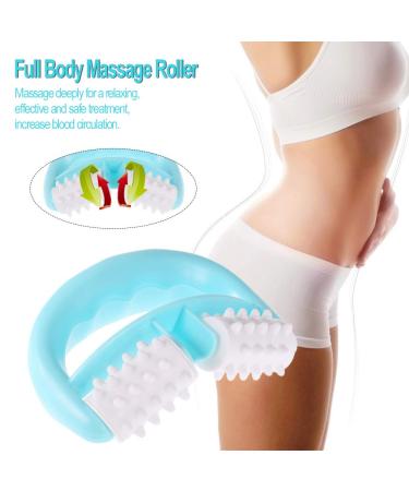 Buy 2-Piece Anti-Cellulite Massage Rollers with D-Shaped Handle | Smooth Skin & Anti-Aging Solution | International Shipping - Buy Online on SooperMarket.com