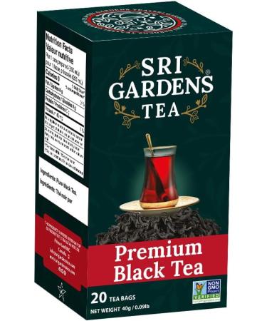 Sri Gardens 20 Tea Bag Black Tea Carton - Buy Online on SooperMarket.com
