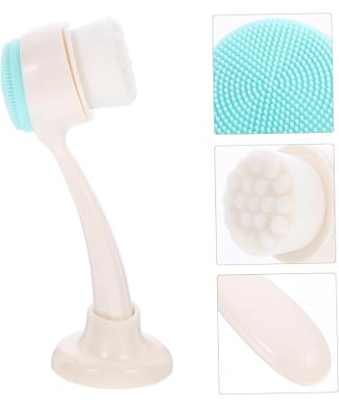 Angoily Manual Face Brush - Deep Clean & Massage Tool for Child & Adult Skin Care | Hard Skin Remover & Pore Cleanser - Buy Online on SooperMarket.com