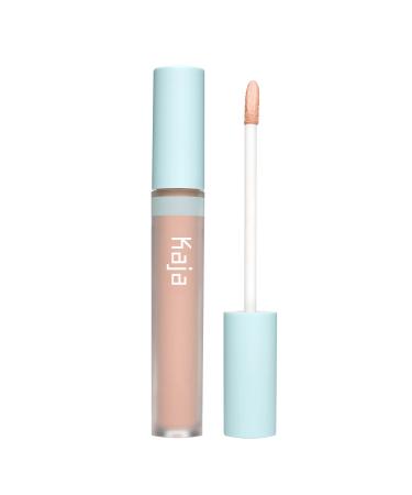 Kaja Liquid Concealer - Cat Nap | with Aqua Ceramide, Peach-toned Under Eye Brightener, Coachella Makeup, Hydrating, Blendable, Seamless Coverage for Dark Circles and Puffiness, 0.19 Oz