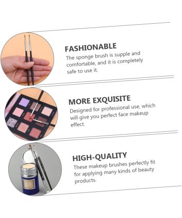 BELLIFFY 1 Set Concealer Brush Eye Shadows Brush Eyeshadow Brush Kit Makeup Supplies Blush Brush Black Sponge - Buy Online on SooperMarket.com