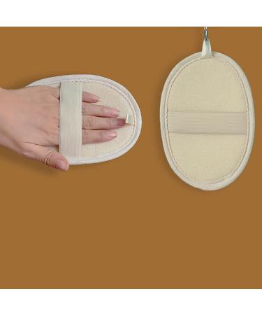 Exfoliating Loofah Sponge | Large Body Scrubber for Spa & Shower | Ideal for Men & Women - Buy Online on SooperMarket.com