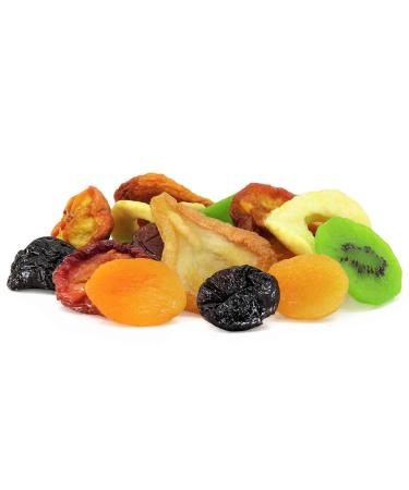 It's Delish Dried Mixed Fruit with Prunes - 2 lbs Bulk | Prunes, Apricots, Plums, and More | Snack Mix - 32 Oz Pack - Buy Online on SooperMarket.com