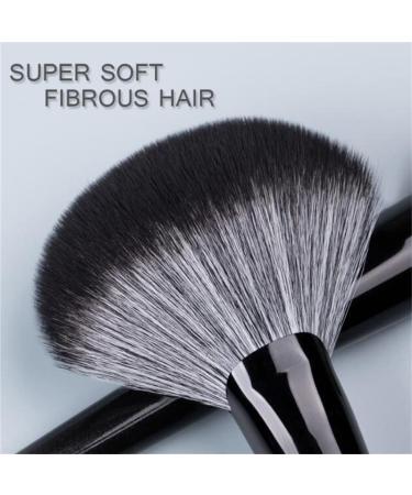 DFHBFG Cosmetic Brush | Black Silver Series - Soft Hair Brushes for Beginners & Professionals | Ultimate Makeup Tool - Buy Online on SooperMarket.com