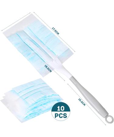 10 Count Duster Refill Duster Refills witn Handle Dusters Refills Blue Duster Refills Practical Flash Duster for Cleaning Home Corner Dust - Buy Online on SooperMarket.com