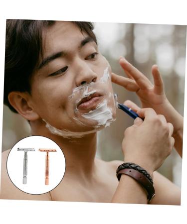 Angoily 6 Pcs Shaver Tool Set - Zinc Alloy Man's Metal Head - Premium Quality for Smooth Shaving | International Shipping Available - Buy Online on SooperMarket.com