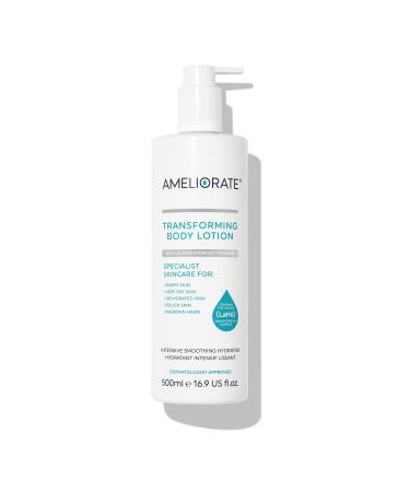 Ameliorate Transforming Body Lotion 500ml | LaB6 Lactic Acid AHAs | Dermatologically tested Menopause Friendly ORIGINAL
