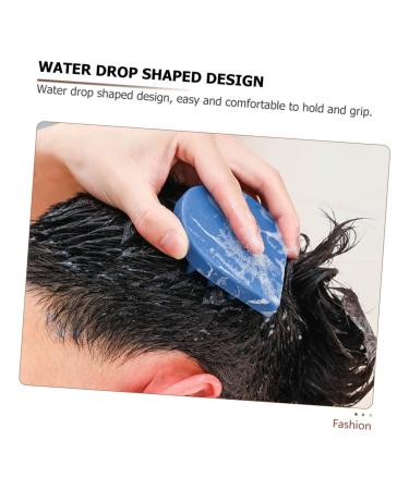 Silicone Shampoo Comb & Scrubber Massager | Scalp & Body Brush for Baby Shower | Dark Blue | 1pc - Buy Online on SooperMarket.com