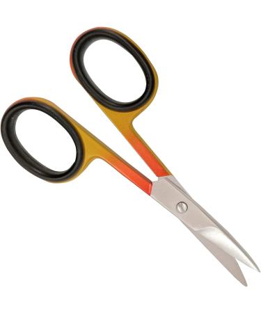 YSCARE Curved Stainless Steel Cuticle Nail Scissors for Manicure & Pedicure - Multi-Use Grooming Tool - Buy Online on SooperMarket.com
