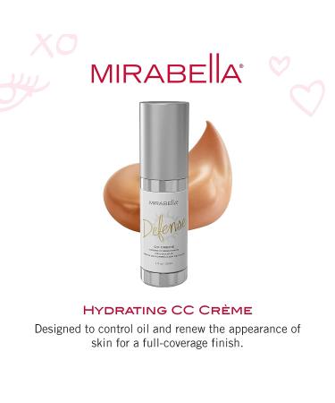 Mirabella CC Cream Medium - Hydrating Full Coverage with SPF 20, Oil Control & Vitamin E for All Skin Types - Buy Online on SooperMarket.com