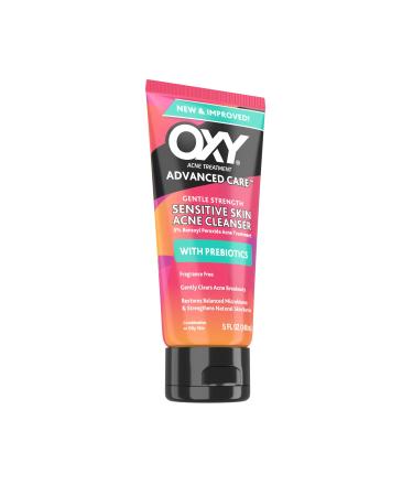 OXY Maximum Action Sensitive Advanced Face Wash - 5 oz Bottle - Buy Online on SooperMarket.com