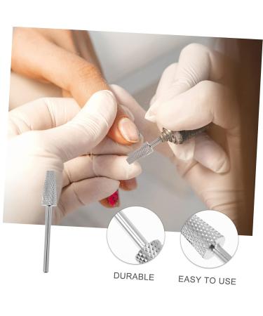 FOYTOKI Nail Polisher Nail Drill Head Nail Drill Bit The Tools Nail Bits Manicure Grinding Tools Manicure Tools Professional Manicure Grinding Heads Manicure Art Grinder Tungsten Steel - Buy Online on SooperMarket.com
