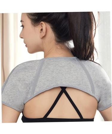 Double Shoulder Support Brace Pain Relief Compression Shoulder Warm Wrap Protector M - Buy Online on SooperMarket.com