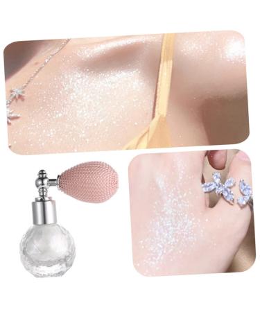 High Gloss Dusting Shimmering Spray Powder - Sparkle Glitter Body Spray for Women | Miss Diamond Glass White 0.04 oz - Body Makeup Highlighter - Buy Online on SooperMarket.com