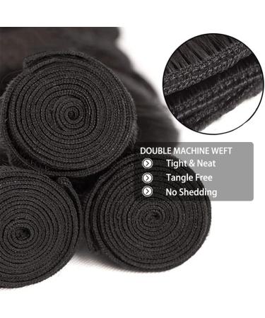 Beauty Queen 10A Brazilian Body Wave Human Hair Bundles - 20 22 24 Inch | 100% Unprocessed Virgin Remy Hair Extensions - Buy Online on SooperMarket.com