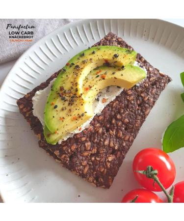 Low Carb Crunchy Hemp Crackers | Organic & Healthy Snacks | Ship Worldwide - Buy Online on SooperMarket.com