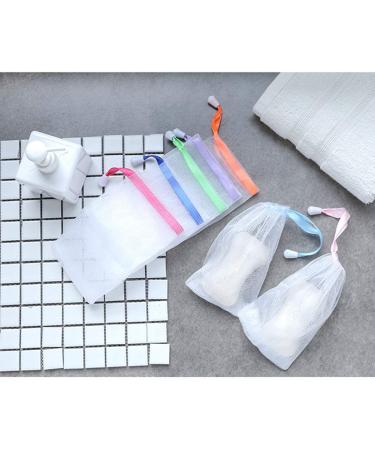 Invoda Handmade Soap Bubbles - Double-Layer Cord Striker & Foam Network for Body & Facial Cleaning (5 Pieces) - Eco-Friendly Bath Tools for Peeling & Refreshing Skin - Buy Online on SooperMarket.com