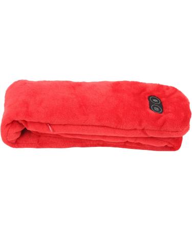 Heated Scarf - Adjustable Temperature Heating Scarf for Daily Use | Red | Best for Warmth & Comfort - Buy Online on SooperMarket.com