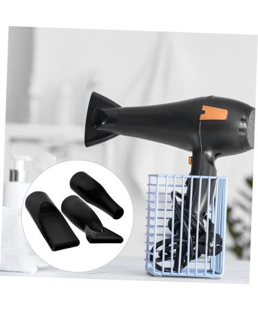 Didiseaon 3pcs Pet Water Blower Accessories Diffuser Hairdryer Blow Dryer Nozzle Hair Dryer Hair Dryer Attachment Nozzle Dryer Nozzle Replacement Hairdressing Tool The Dog Mouthpiece Abs 12.00X6.10X4.00CM Black - Buy Online on SooperMarket.com