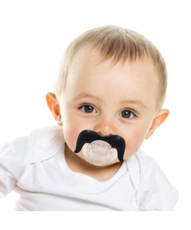 Jomewory Funny Schnuller Bart funny jaw-friendly mustache Schnuller for babies silicone baby pacifier design for children's teeth funny baby toys gift
