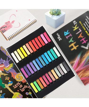 Dajidafu Temporary Hair Dyeing Chalk Hair-styling Dye Stick Cosplay Performance Hairdressing Beauty Professional Hairdresser 36 Colors - Buy Online on SooperMarket.com