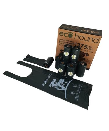 Ecohound Oceanex 375 Medium Vest Dog Poop Bags On A Roll With Tie Handles