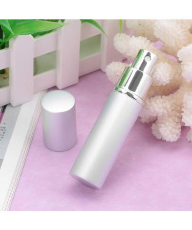 Refillable Perfume Bottle Portable Pump Lotion Atomizer with 6 Colors Ideal for Storing Liquid Substances (Silver) - Buy Online on SooperMarket.com
