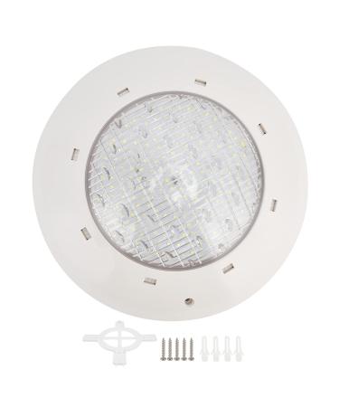 AC12V Warm Light LED Underwater Light IP68 Waterproof Rating Underwater Wall Mounted Swimming Pool Lamp(25W)